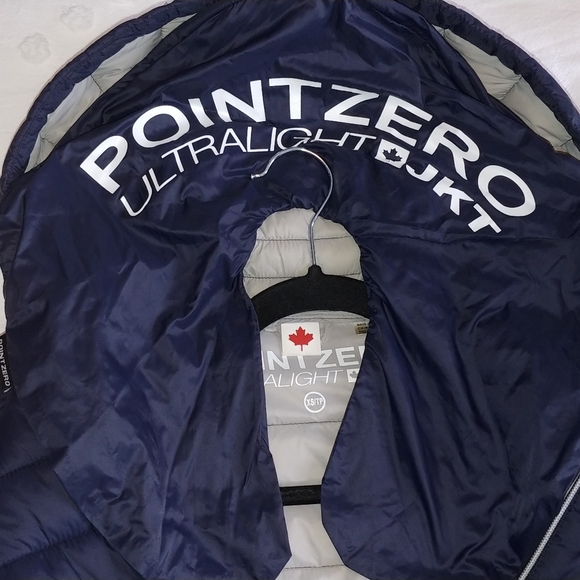 POINT ZERO Navy Blue Ultralight Packable Jacket - Picture 7 of 7